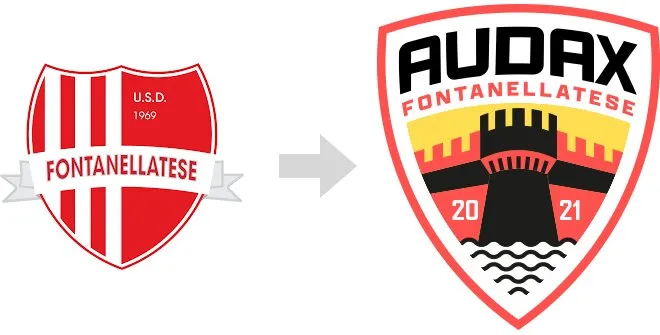 Audax Fontanellatese, applicazione dell'identità