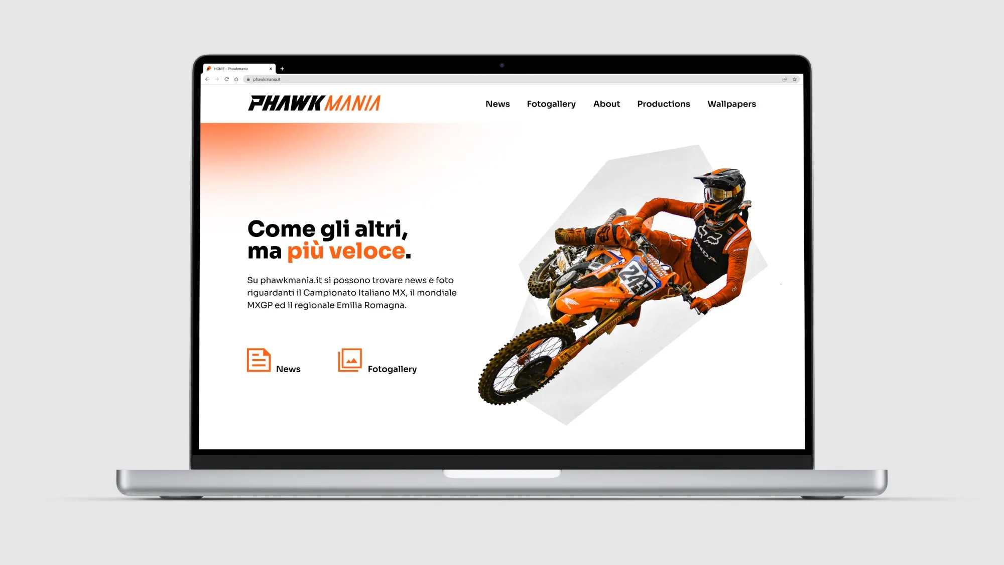Phawk-Mania, applicazione dell'identità
