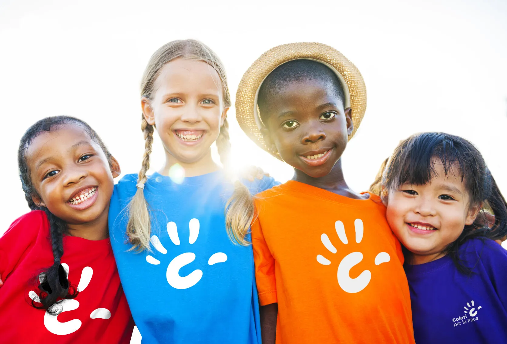 Colors for Peace, applicazione dell'identità