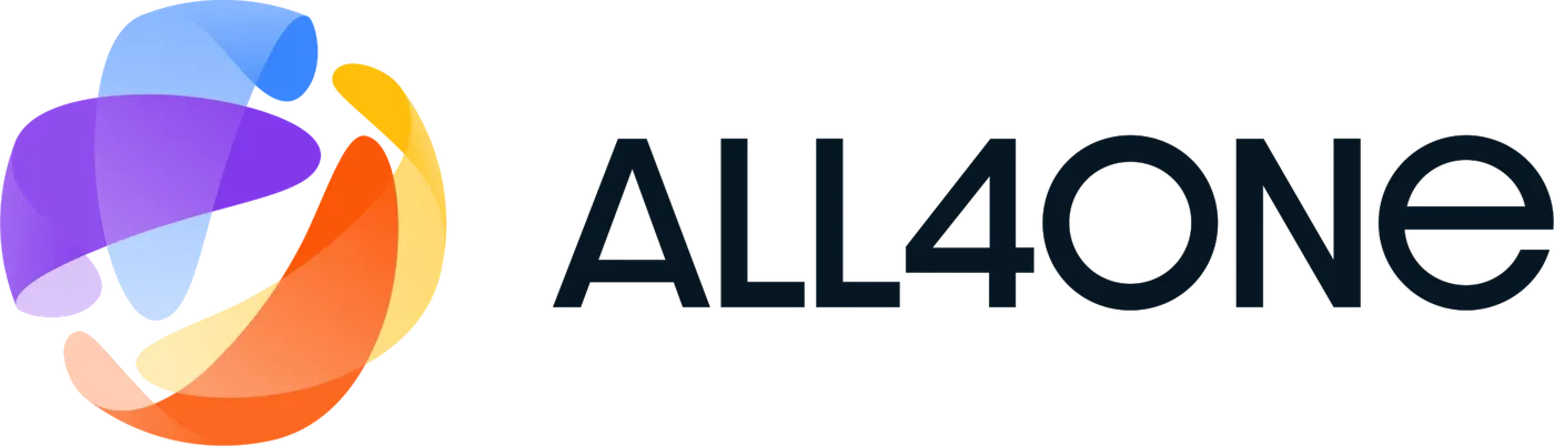 All4One, il marchio: a colori